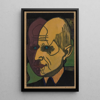 Ernst Ludwig Kirchner - Kopf Dr Bauer Farbstock II.webp