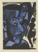 Selbstporträt Melancholie der Berge - Ernst Ludwig Kirchner — Ansicht des Kunstwerks