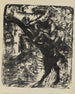 Pferd im Galopp mit Reiter - Ernst Ludwig Kirchner — Ansicht des Kunstwerks