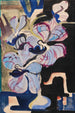 Naturmorte mit Orchideen und tanzenden Kreaturen - Ernst Ludwig Kirchner — Ansicht des Kunstwerks