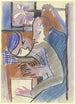 Schweizer Mädchen - Ernst Ludwig Kirchner — Ansicht des Kunstwerks