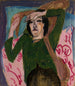 Frau im grünen Hemd - Ernst Ludwig Kirchner — Ansicht des Kunstwerks