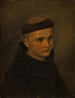 Porträt in Lebensgröße eines jungen Franziskaners - Ernst Meyer — Ansicht des Kunstwerks