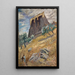 Pente mit Bastion - Ernst Schiess — gerahmtes Bild an der Wand
