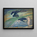 Badende - Ernst Schiess — gerahmtes Bild an der Wand