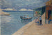 Strand mit Fischerhütte - Ernst Schiess — Ansicht des Kunstwerks