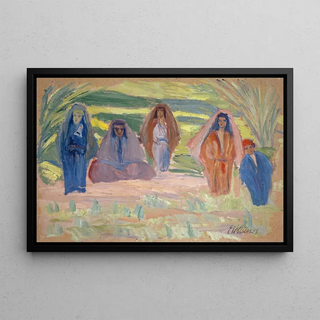 Ernst Schiess - Fnf Beduinen.webp