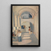 Kasbah zwischen 1916 und 1918 - Ernst Schiess — gerahmtes Bild an der Wand
