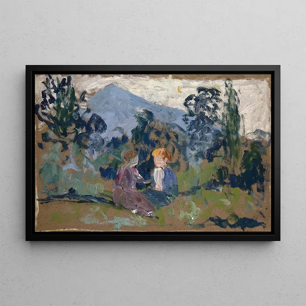 Ernst Schiess - Kinder im Grnen.webp