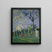 Junge im Baum - Ernst Schiess — gerahmtes Bild an der Wand