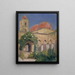 Kreuz des heiligen Johannes der Eremiten in Palermo - Ernst Schiess — gerahmtes Bild an der Wand
