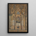 Cour des Lions de l'Alhambra - Ernst Schiess — gerahmtes Bild an der Wand