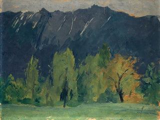 Landschaft mit Bergen - Ernst Schiess — Ansicht des Kunstwerks