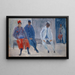 Zouaves - Ernst Schiess — gerahmtes Bild an der Wand