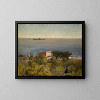 Ernst Stckelberg - Mansion at the Seashore.webp