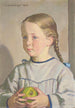 Monika mit einem Apfel - Ernst Würtenberger — Ansicht des Kunstwerks