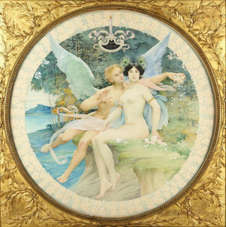 Éros et Psyché - Guillaume Dubufe