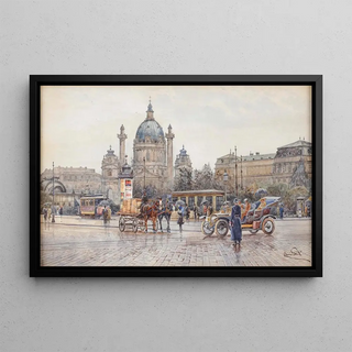 Erwin Pendl - Karlsplatz in Wien.webp