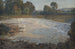 Landschaft mit Wald und Staudamm am Neckar - Erwin Starker — Ansicht des Kunstwerks