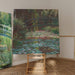 Reproduktion des Gemäldes Teich der Seerosen - Claude Monet