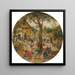 Sommer - Pieter Brueghel der Jüngere — gerahmtes Bild an der Wand