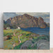 Reproduktion des Gemäldes Sommer, Store Molla. Studie der Lofoten - Anna Boberg