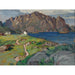 Reproduktion des Gemäldes Sommer, Store Molla. Studie der Lofoten - Anna Boberg