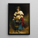 Ein Blumenkorb - Étienne Adolphe Piot — gerahmtes Bild an der Wand