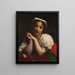 Junge italienische Frau - Étienne Adolphe Piot — gerahmtes Bild an der Wand