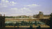 Der Garten und der Palast der Tuileries vom Quai d'Orsay aus gesehen - Étienne Bouhot — Ansicht des Kunstwerks