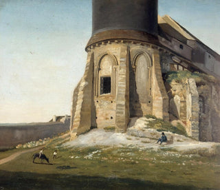 L: Montmartre-Kirche mit Chappe-Telegraphenturm - Étienne Bouhot — Ansicht des Kunstwerks