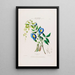 Flore d'Amérique dessinée d'après nature sur les lieux Pl022 - Étienne Denisse — gerahmtes Bild an der Wand