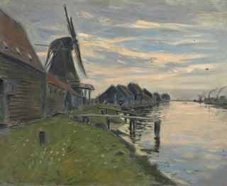 Kanal in den Niederlanden - Etienne Moreau-Nélaton — Ansicht des Kunstwerks