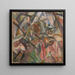 Studie des Kubismus - Jules Pascin — gerahmtes Bild an der Wand