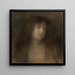 Studie des Kopfes - Susanne Renate Granitsch — gerahmtes Bild an der Wand