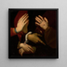 Studien der Hände - Wojciech Gerson — gerahmtes Bild an der Wand