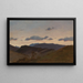 Blick auf den Belchen - Eugen Bracht — gerahmtes Bild an der Wand