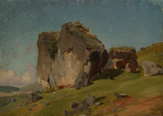 Eugen Bracht - Felsenstudie.webp