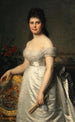 Portrait der Opernsängerin Adelina Patti 1843-1919 - Eugen Felix — Ansicht des Kunstwerks