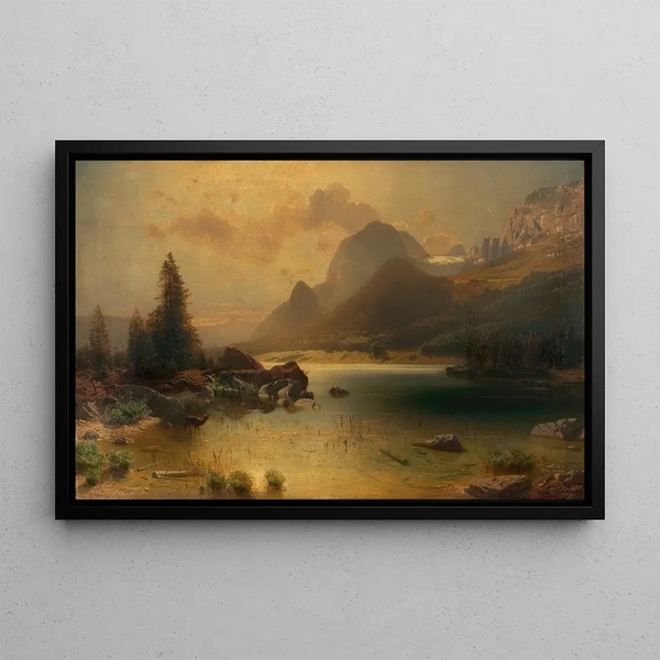 Eugen Jettel - Hintersee bei Berchtesgaden.webp