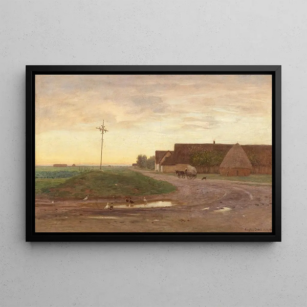 Eugen Jettel - Kreuzweg bei Cayeux.webp