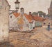 Ansicht eines Dorfes - Eugen Kampf — Ansicht des Kunstwerks