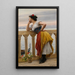 Erwartung - Eugen von Blaas — gerahmtes Bild an der Wand
