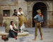 Flirtation - Eugen von Blaas — Ansicht des Kunstwerks