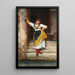 Ninetta - Eugen von Blaas — gerahmtes Bild an der Wand
