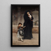 L'amour vit toujours - Eugen von Blaas — gerahmtes Bild an der Wand