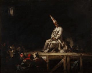 Autodafé - Eugenio Lucas Velázquez — Ansicht des Kunstwerks