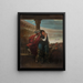 Majo et Maja - Eugenio Lucas Velázquez — gerahmtes Bild an der Wand
