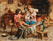Ein Freund mit Federn - Eugenio Zampighi — Ansicht des Kunstwerks