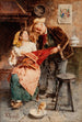 Die Torheiten des Alters - Eugenio Zampighi — Ansicht des Kunstwerks